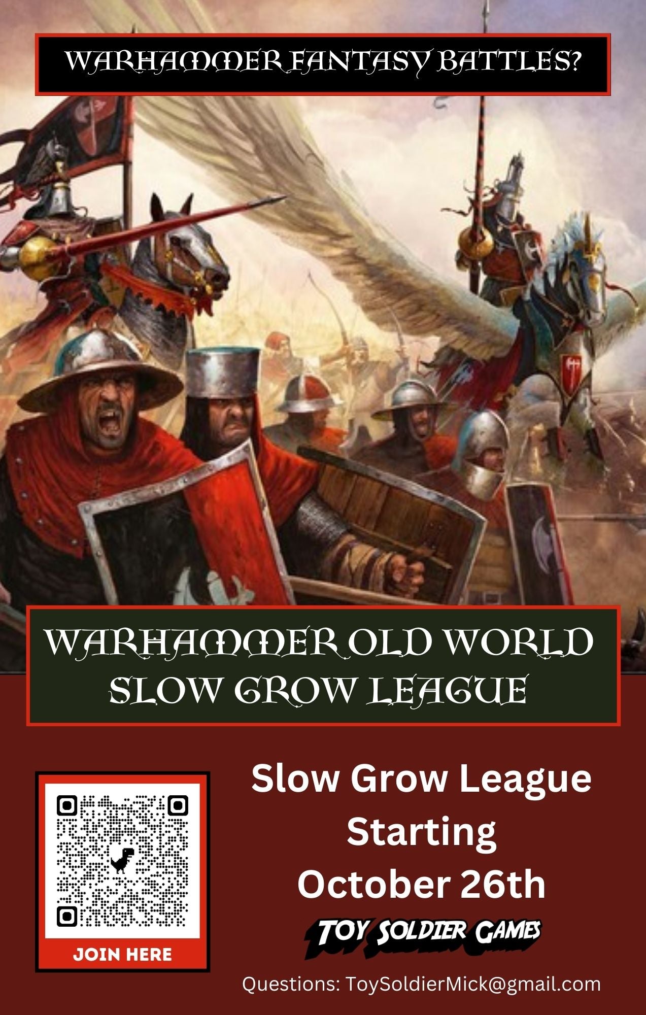 Toy Soldier Games The Old World Slow Grow League