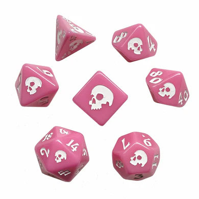 Pink Death RPG Dice Set (BOW)
