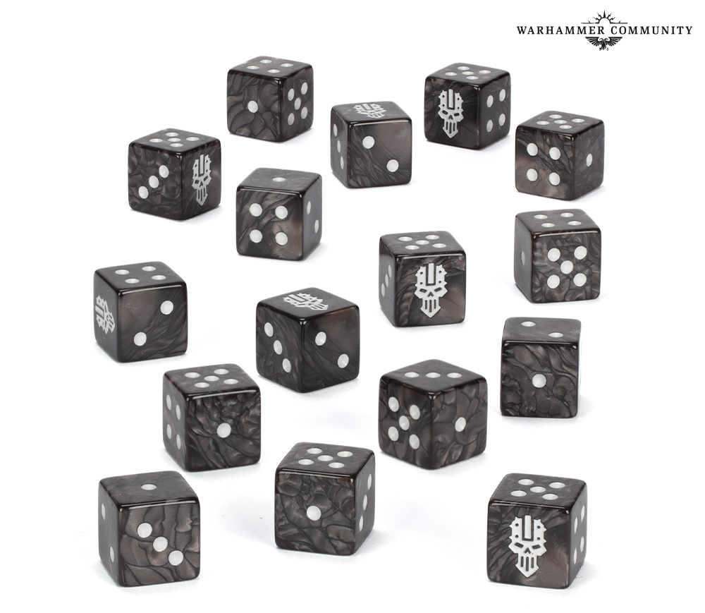 Warhammer 40K: Iron Warriors Dice