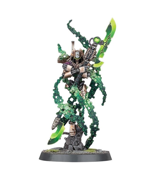 Necron Overlord with Translocation Shroud