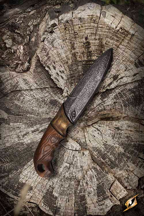 Foam Woodsman Knife - Dark - 23 cm