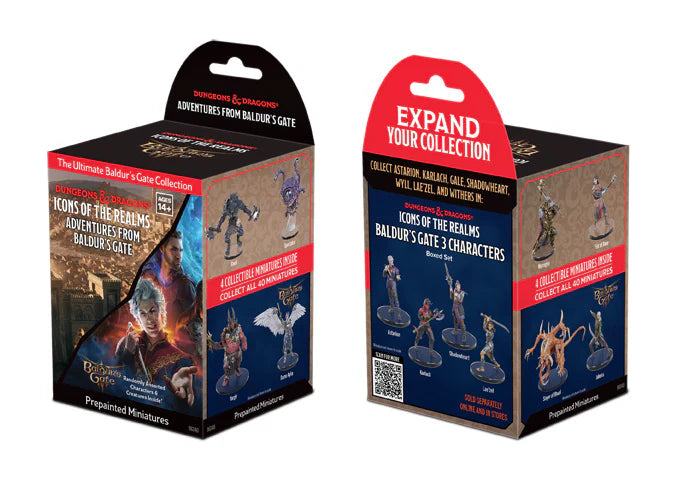 D&D Icons of the Realms: Adventures from Baldur's Gate Booster Box