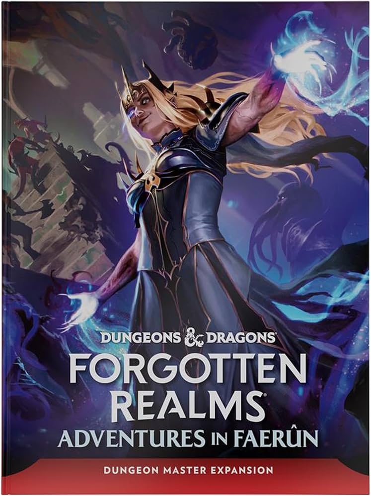 D&D Forgotten Realms: Adventures in Faerun Hard Cover
