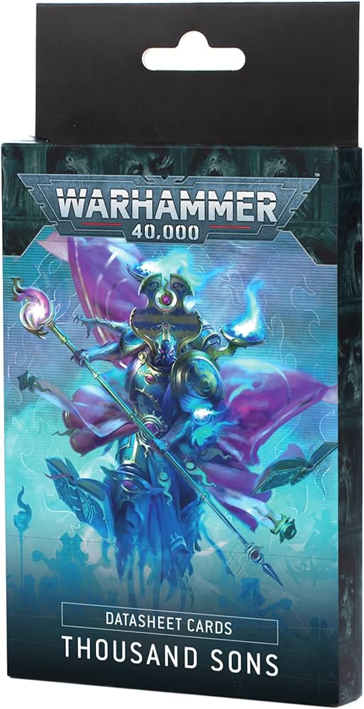 Datasheet Cards Thousand Sons (English)