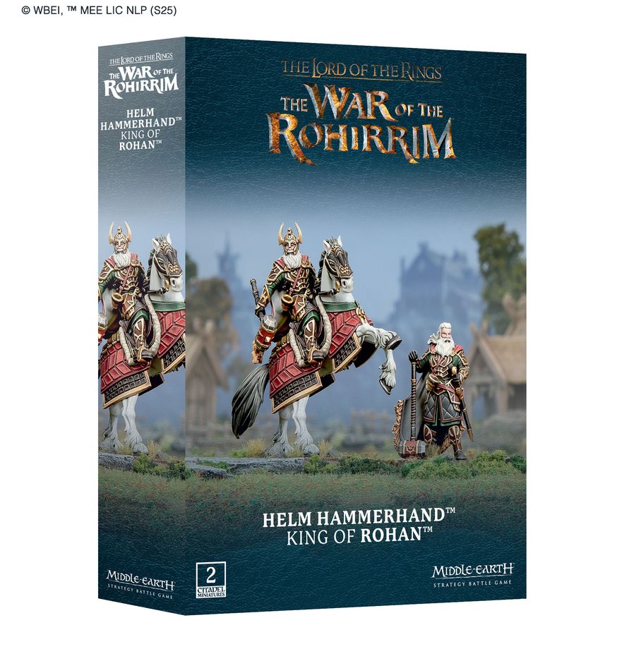 Middle Earth SBG Helm Hammerhand King Of Rohan