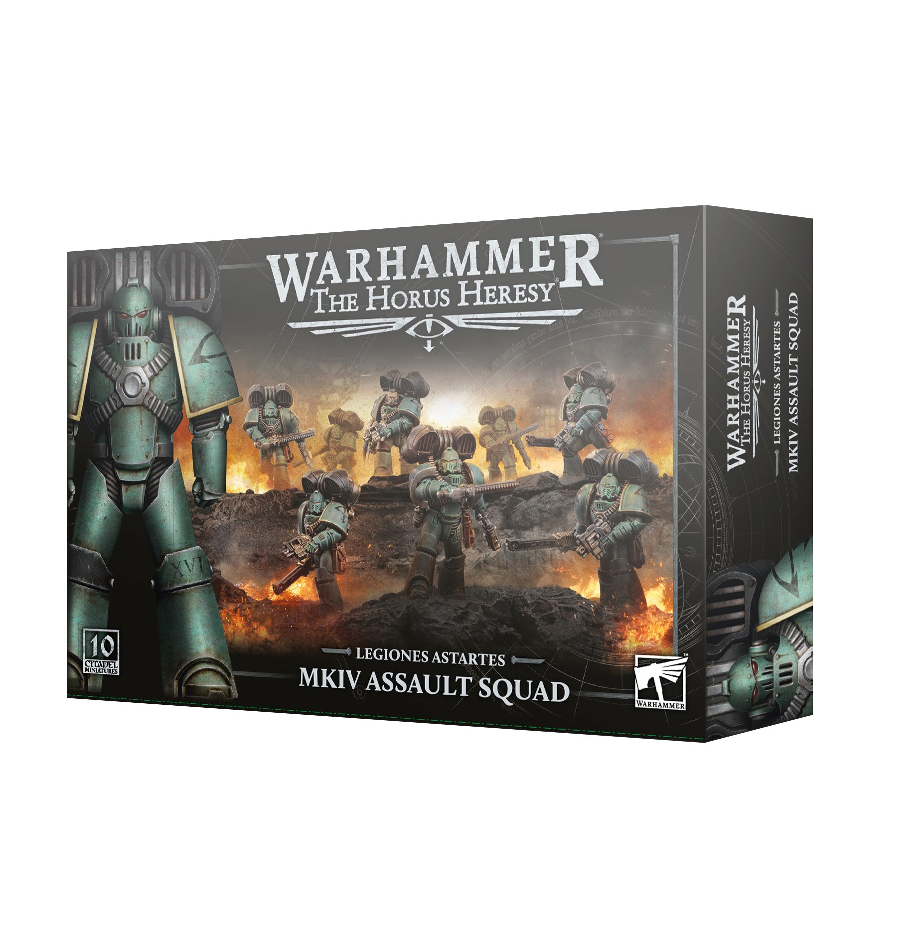 Legiones Astartes MkIV Assault Squad - boxed product