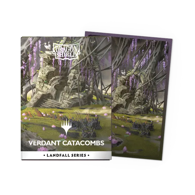 Dragon Shield Dual Matte MTG Landfall Series - Verdant Catacombs
