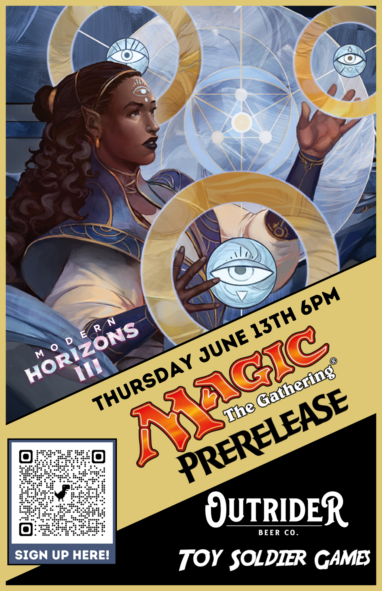 Toy Soldier Modern Horizons III Prerelease (@Outrider Beer Co.)
