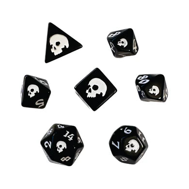 Black Death RPG Dice Set (BOW)