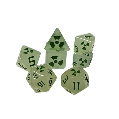 Radioactive RPG Dice Set (BOW)