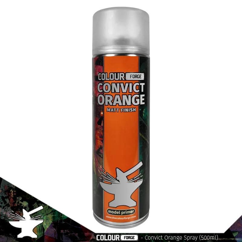 Convict Orange Colour Forge Spray