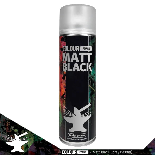 Matt Black Colour Forge Spray