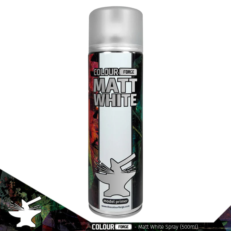 Matt White Colour Forge Spray