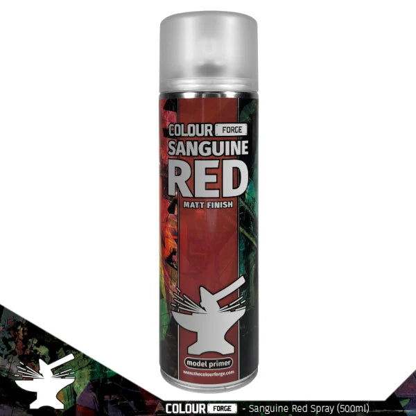 Sanguine Red Colour Forge Spray