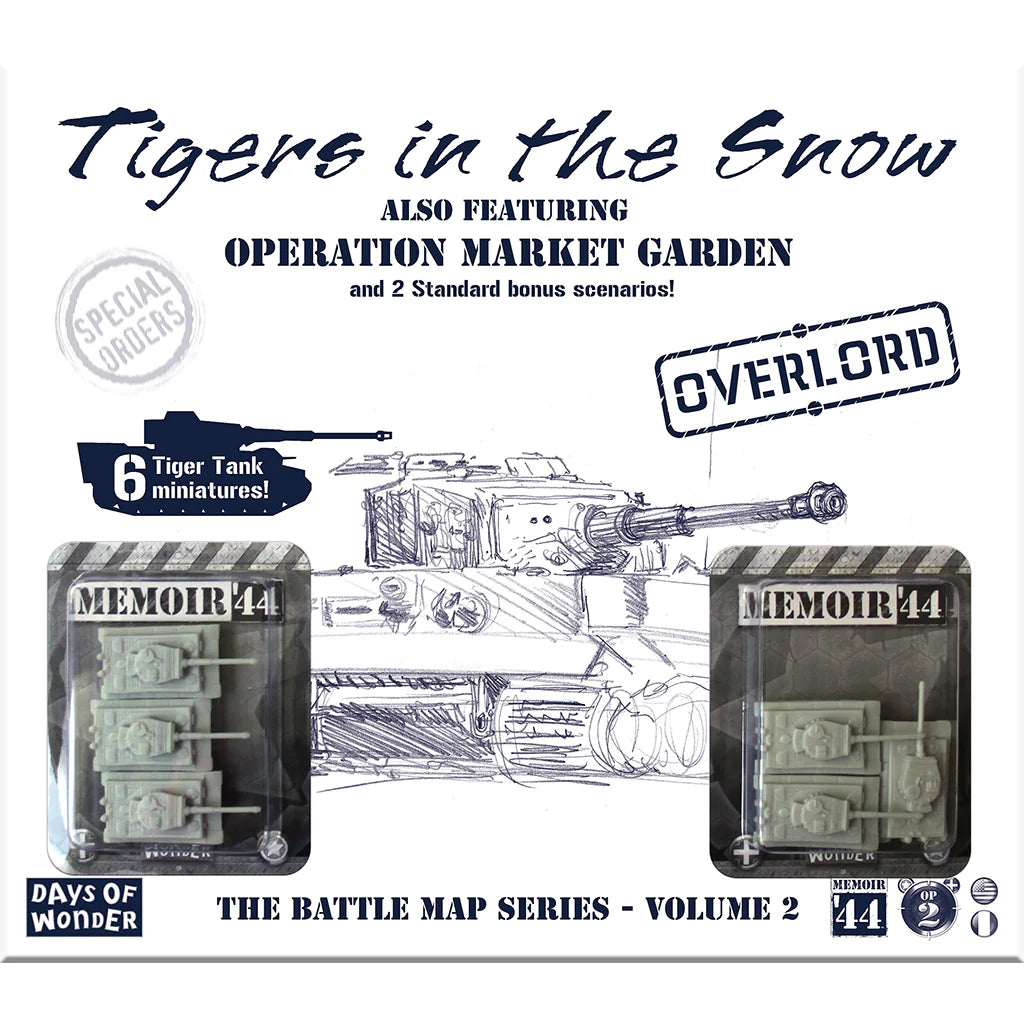 Memoir '44 Tigers In The Snow Battle Map