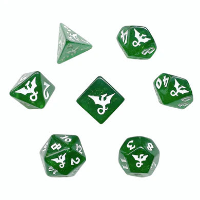 Glitter Dragon Veridius RPG Dice Set (BOW)