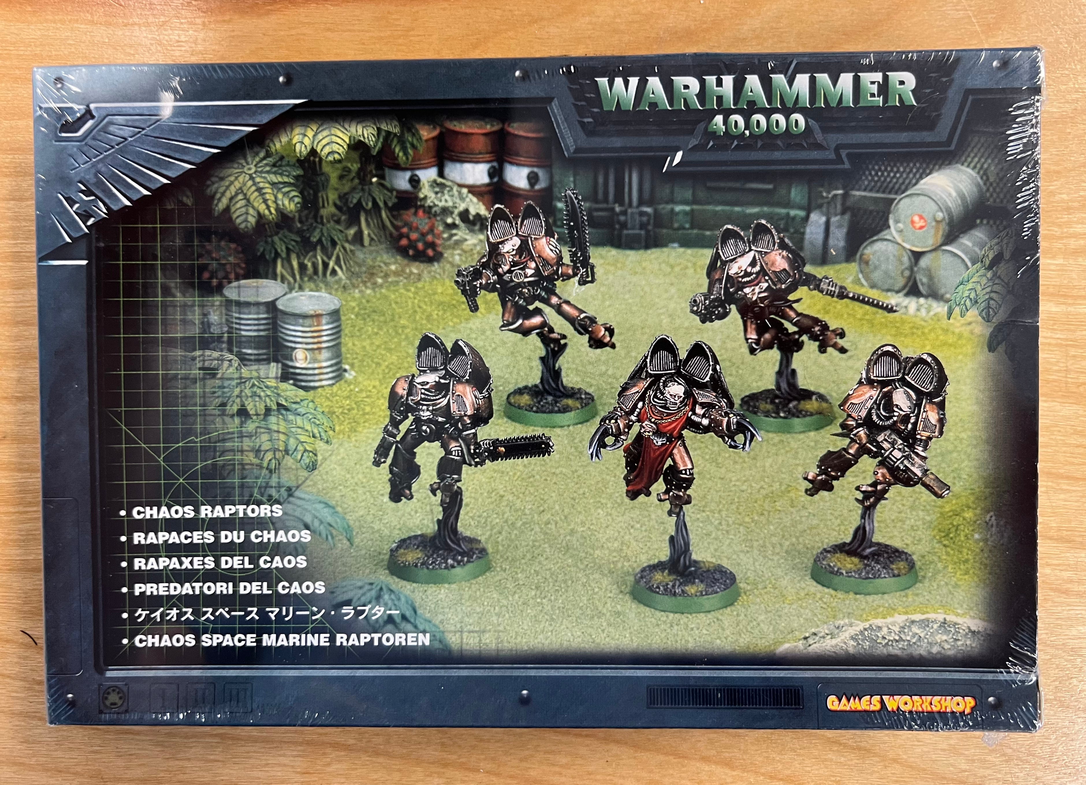 Chaos Space Marine Raptors (OOP, Metal)