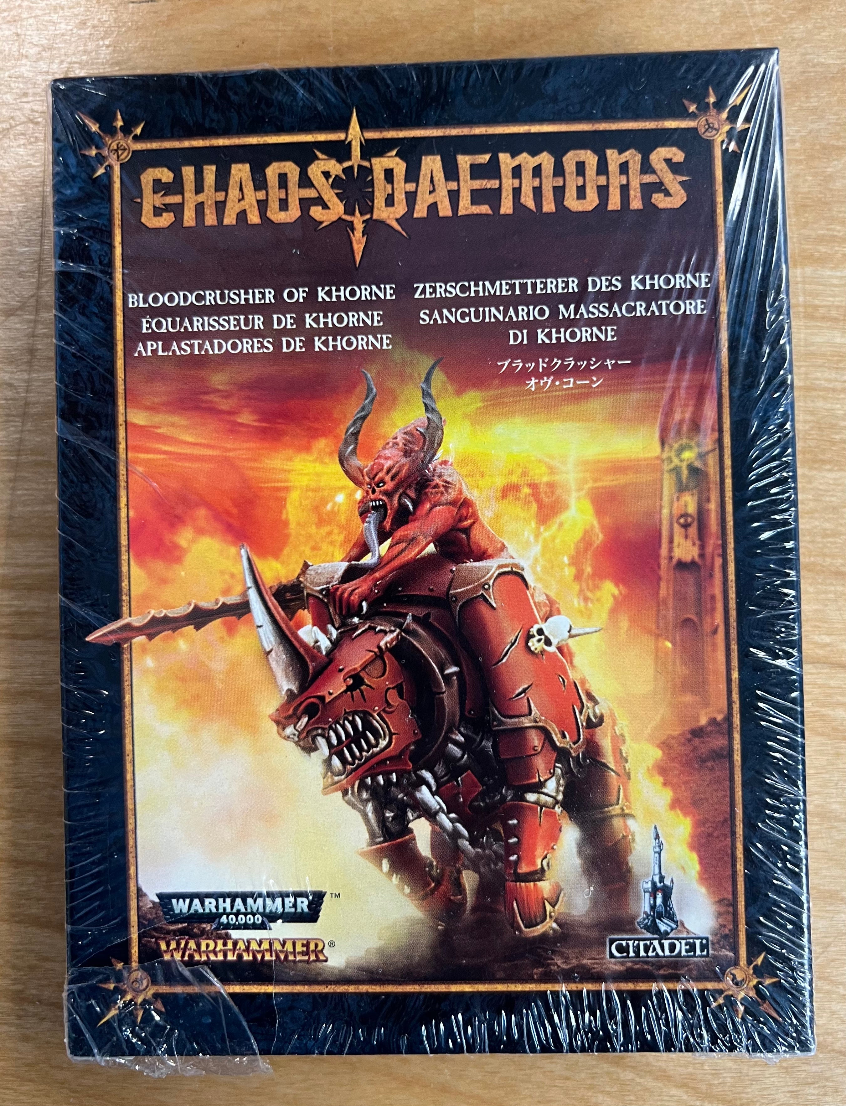 Bloodcrusher of Khorne (Old box, Metal, OOP)
