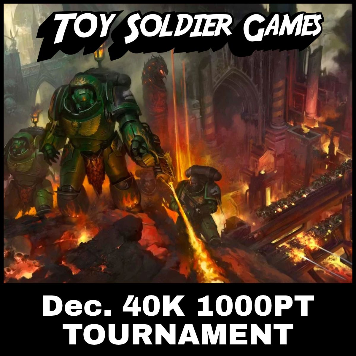 Toy Soldier 40K 1000pt Tournament December 19 2026