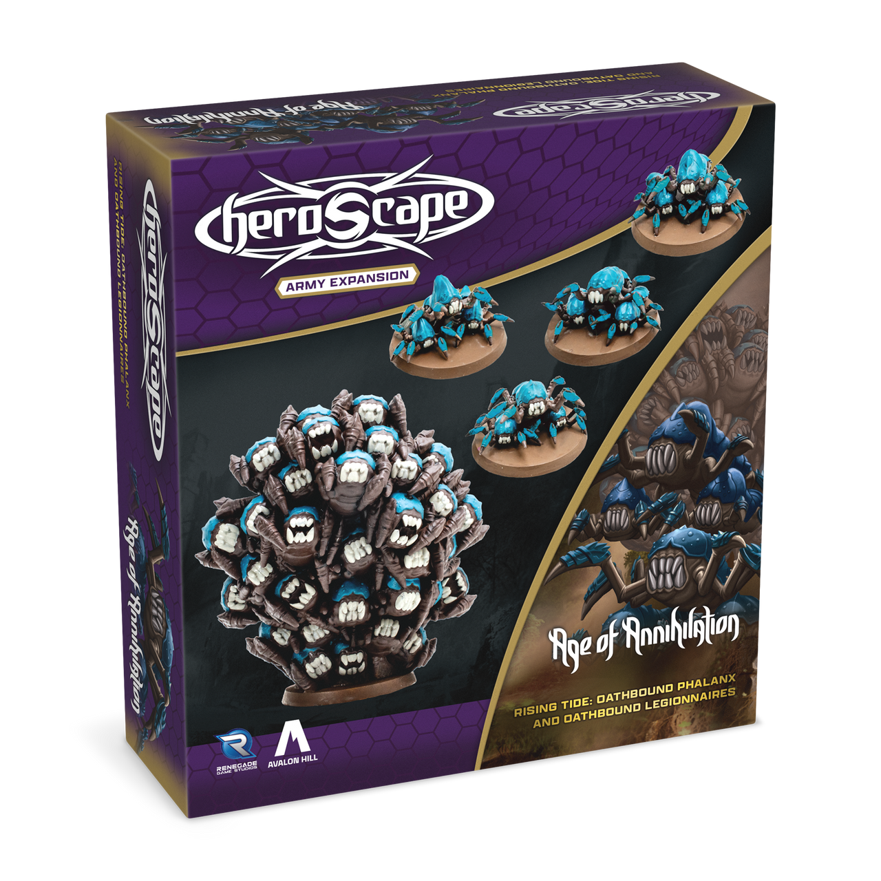 Heroscape: Oathbound Phalanx and Oathbound Legionnaires