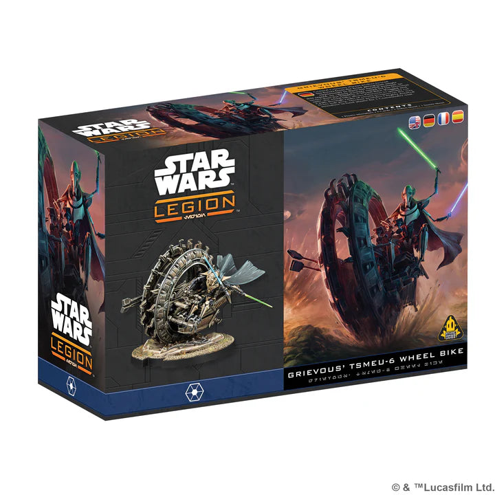 Star Wars Legion Genral Grievous' TSMEU 6 Wheel Bike