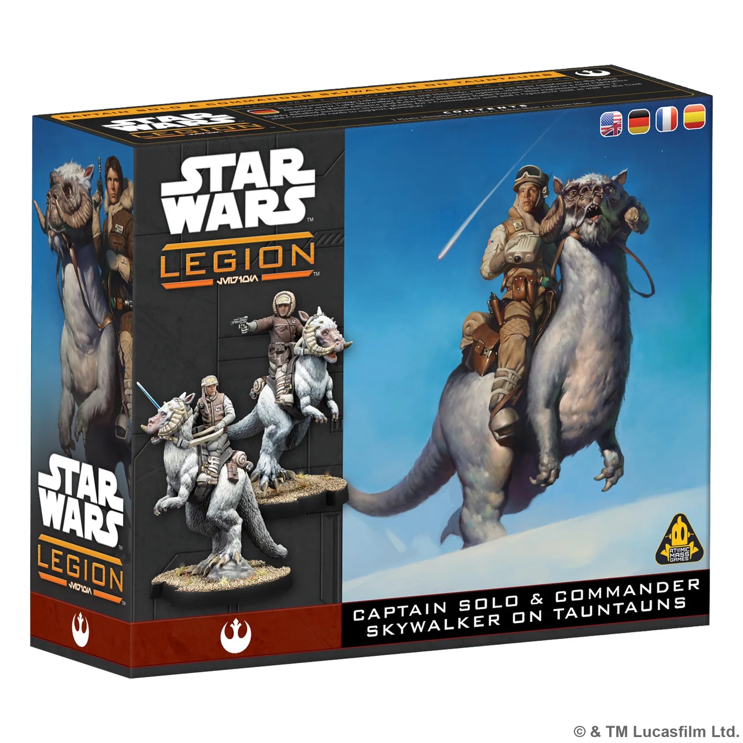 SWL: Captain Solo & Commander Skywalker on Tauntauns