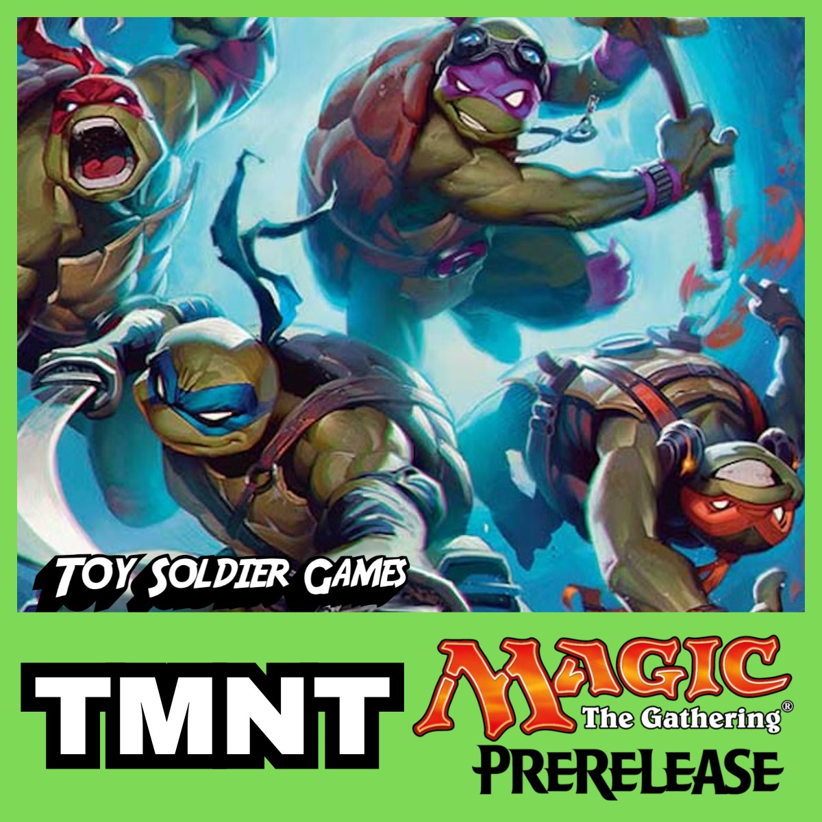 MTG Teenage Mutant Ninja Turtles! Prerelease Friday February 27th 2026