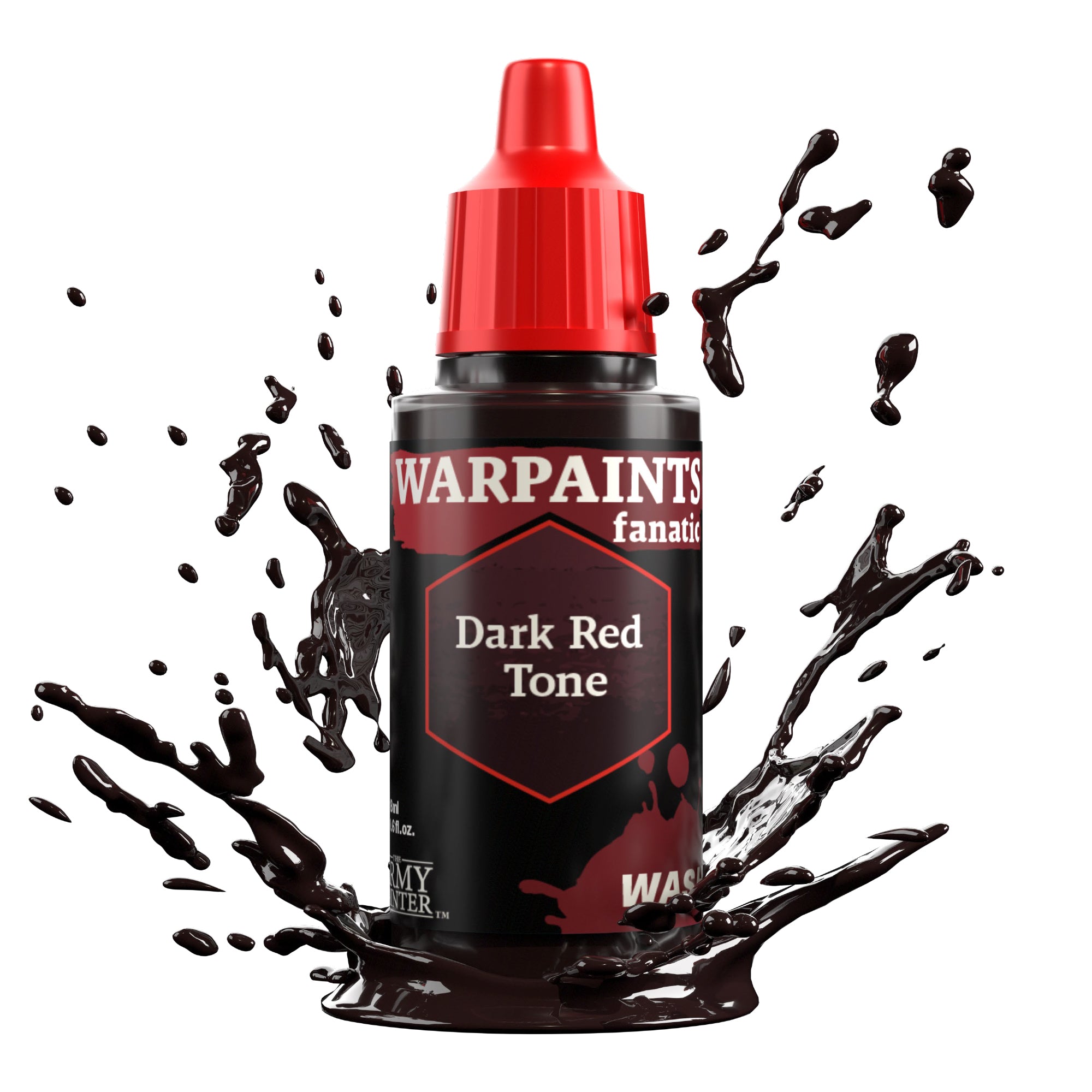 Fanatic Paints Wash Dark Red Tone