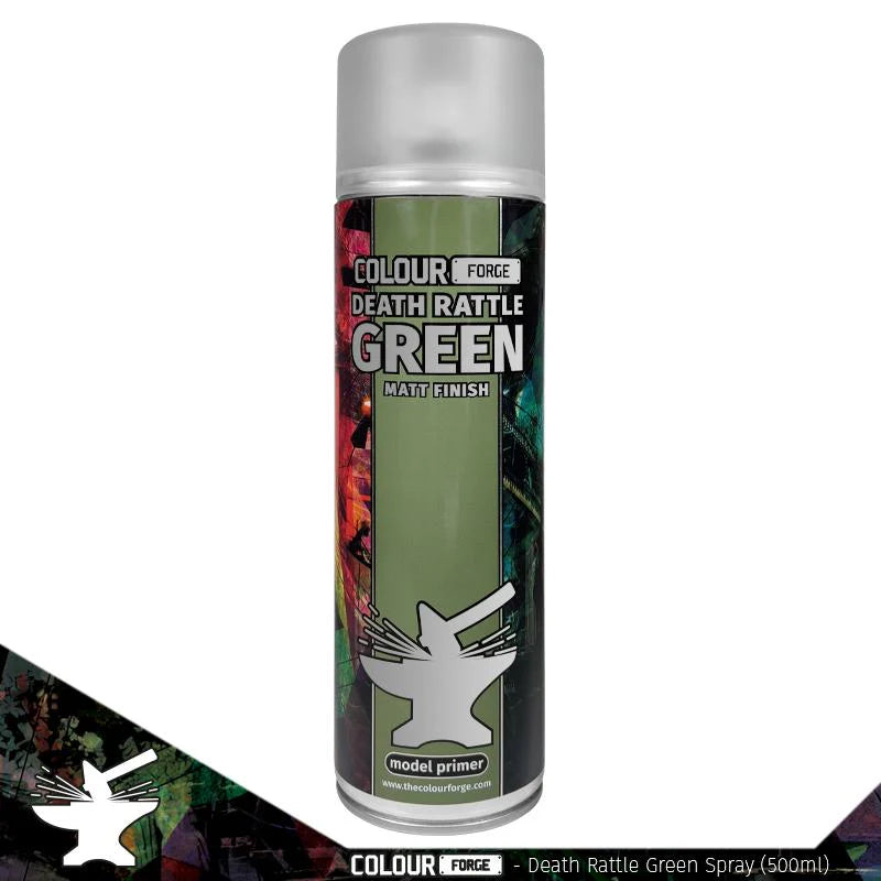 Death Rattle Green Colour Forge Spray