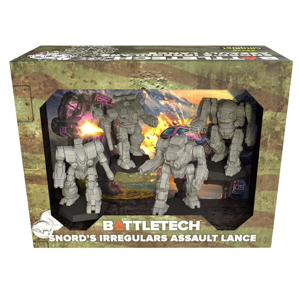 Battletech Snords Irregulars Assault Lance