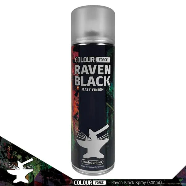 Raven Black Colour Forge Spray