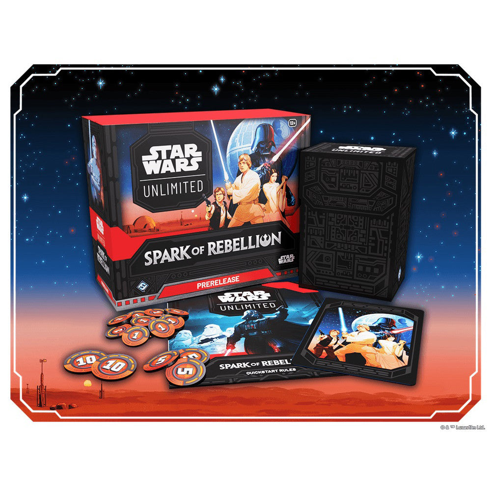 SWU Spark of Rebellion Prerelease Kit