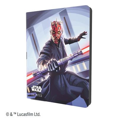 SWU CASUAL ALBUM 18-POCKET  Qui-Gon Jinn/Darth Maul