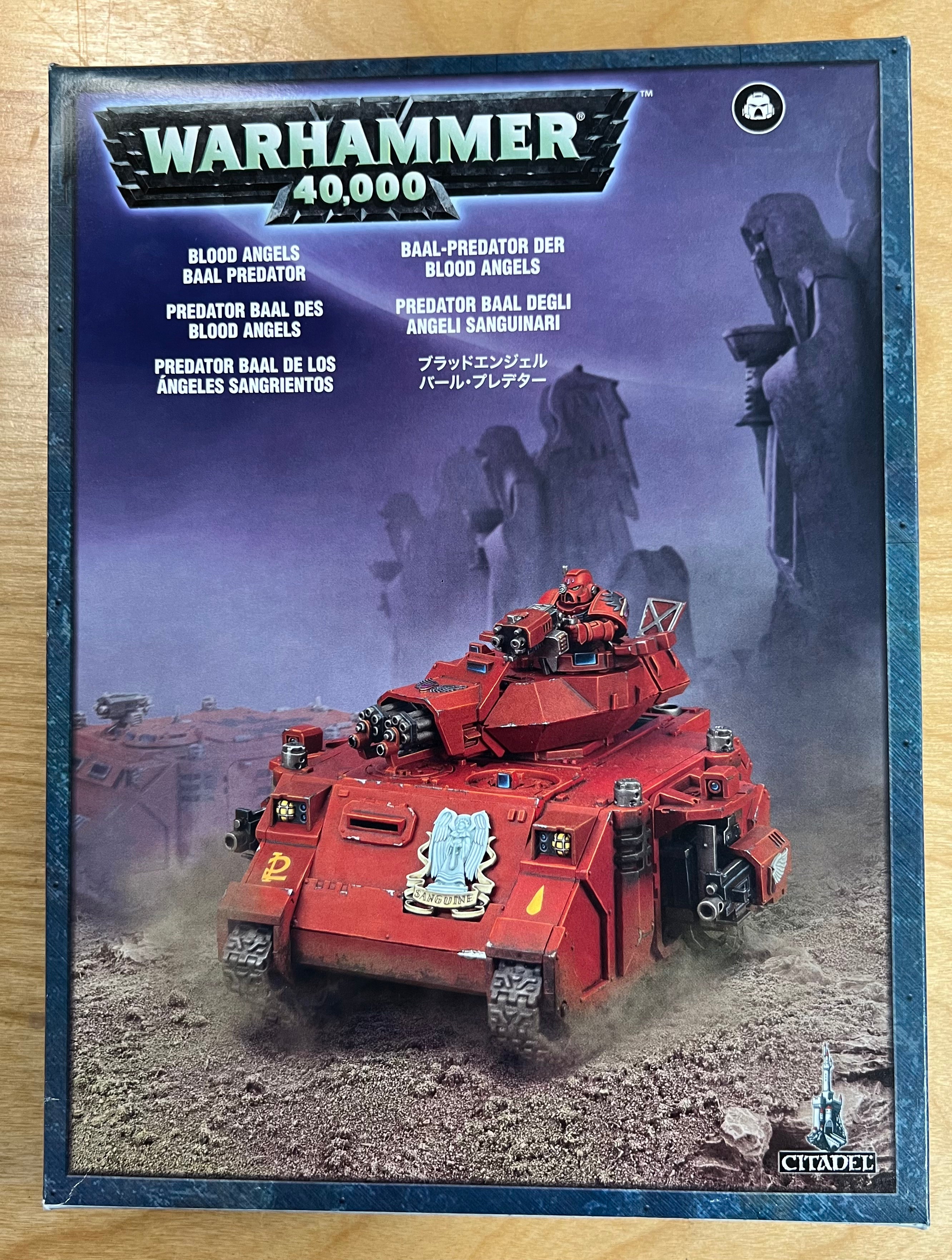 Baal Predator Blood Angels NIB