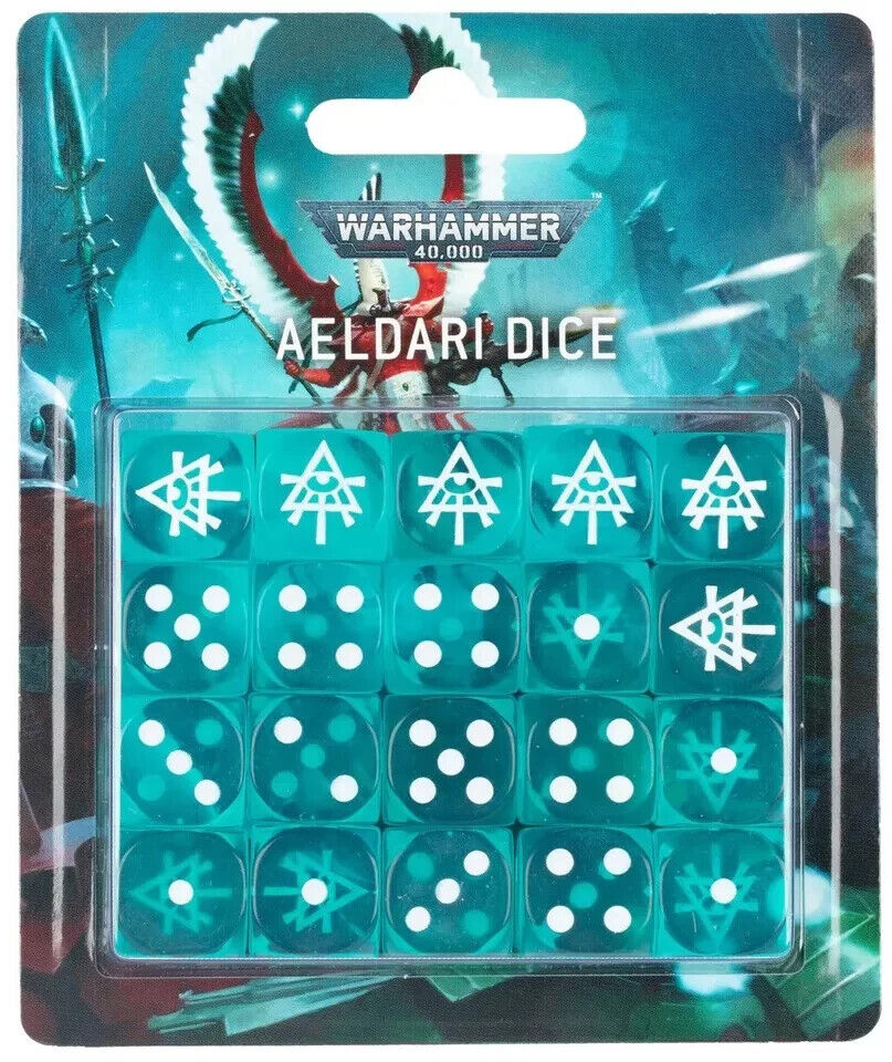 Warhammer 40000 Aeldari Dice