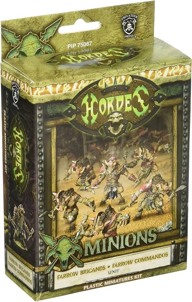 Hordes Minions Farrow Brigands (OOP)