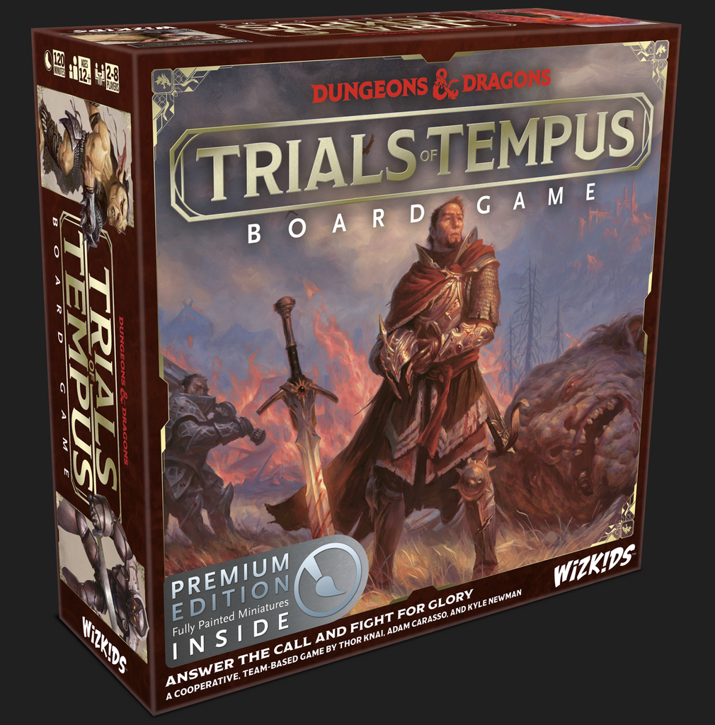 D&D Trials of Tempus Board Game