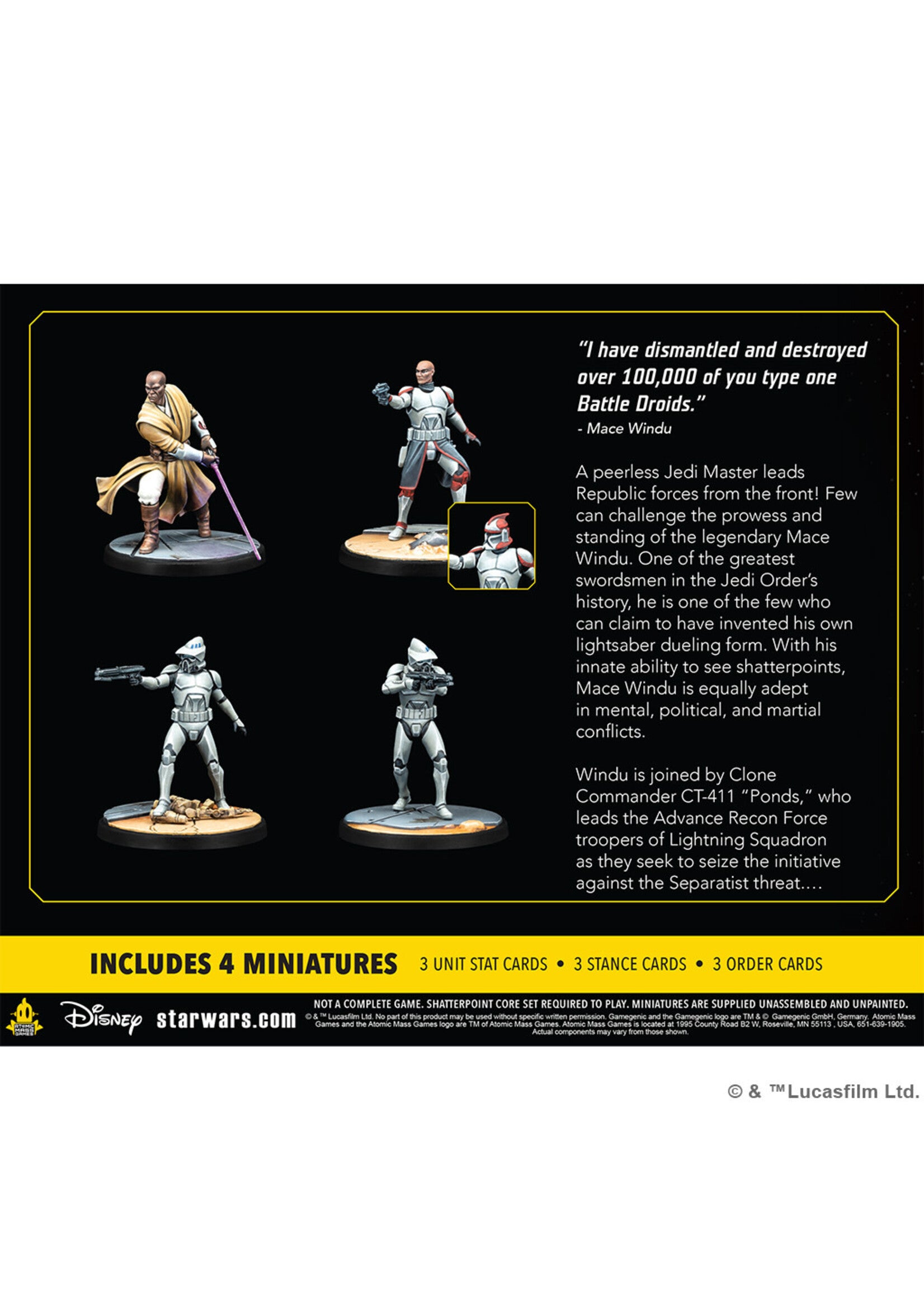 This Party's Over Mace Windu Squad Pack