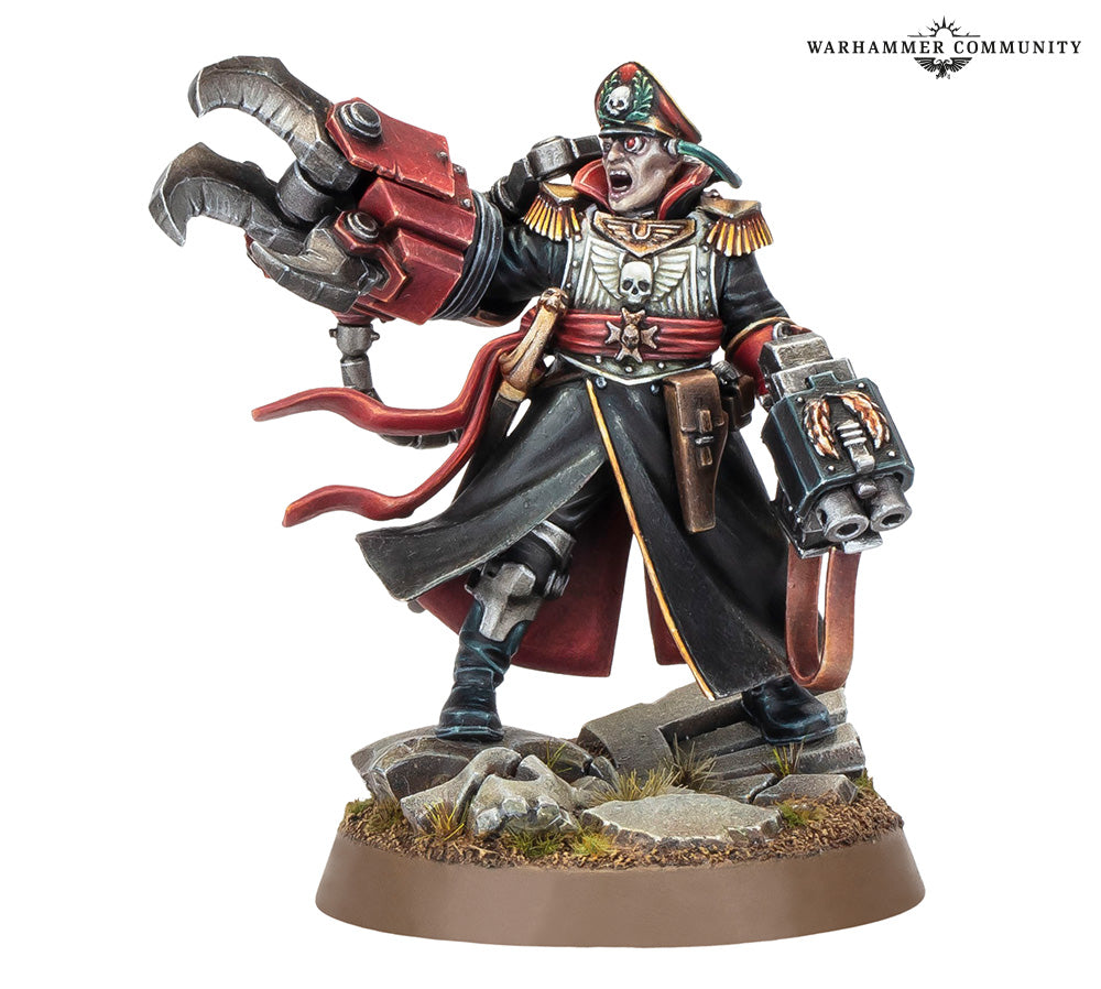 Astra Militarum Commissar Yarrick