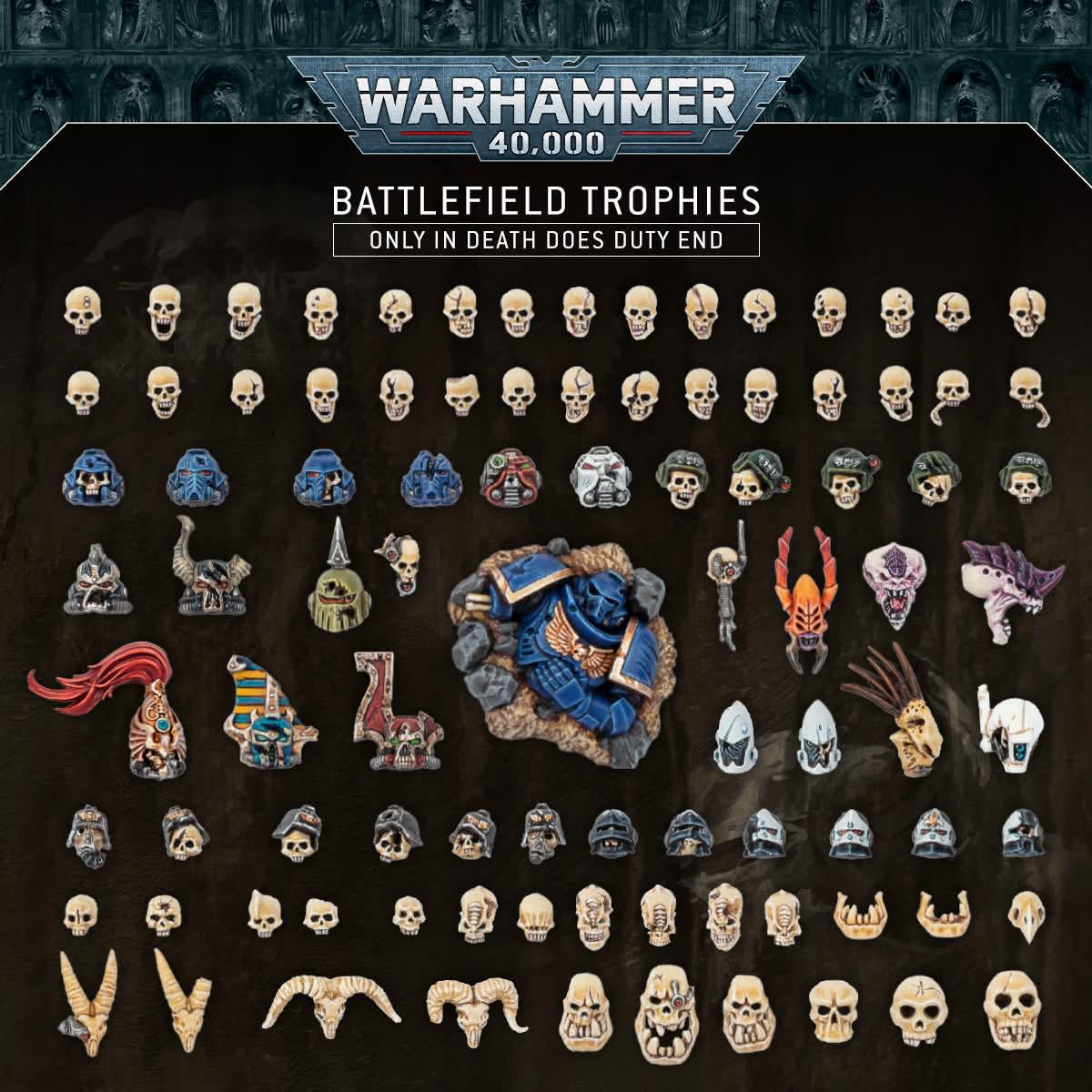 Warhammer 40k Battlefield Trophies