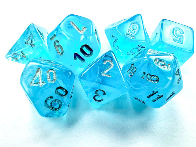 Luminary Mini Poly: Sky Blue/Silver