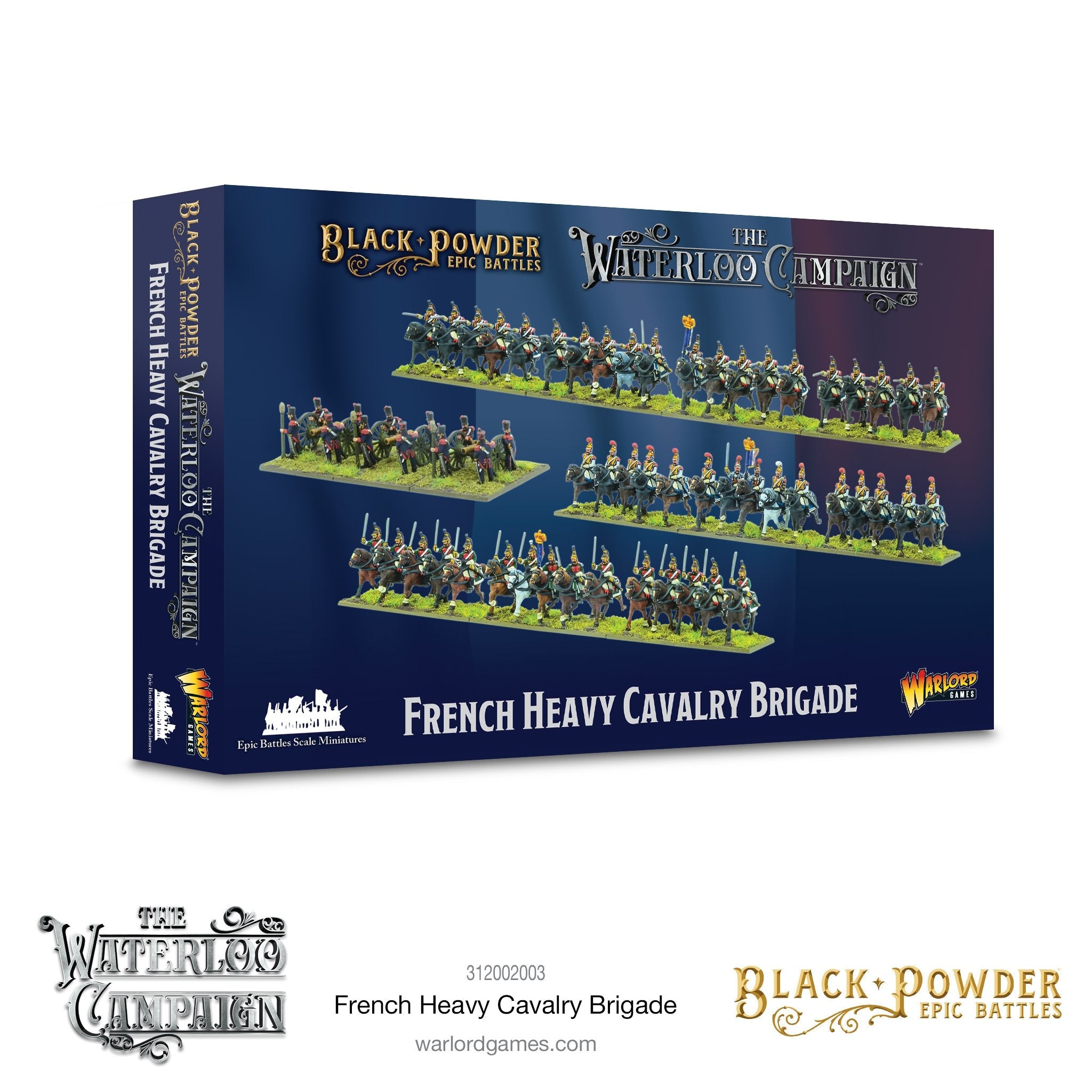 Epic Waterloo French Heavy Cavalry Brigade