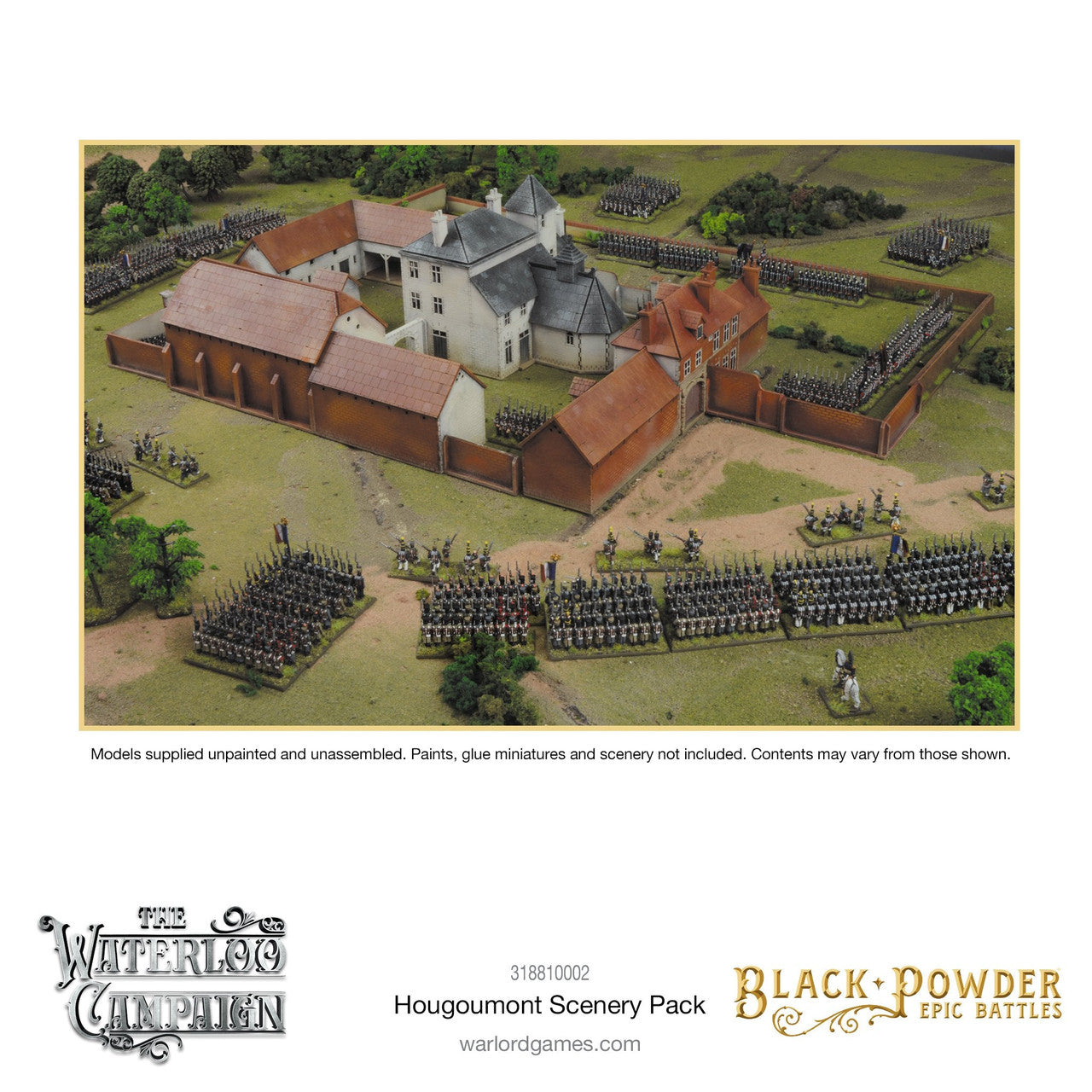 Epic Waterloo 15mm Hougoumont Terrain Kit