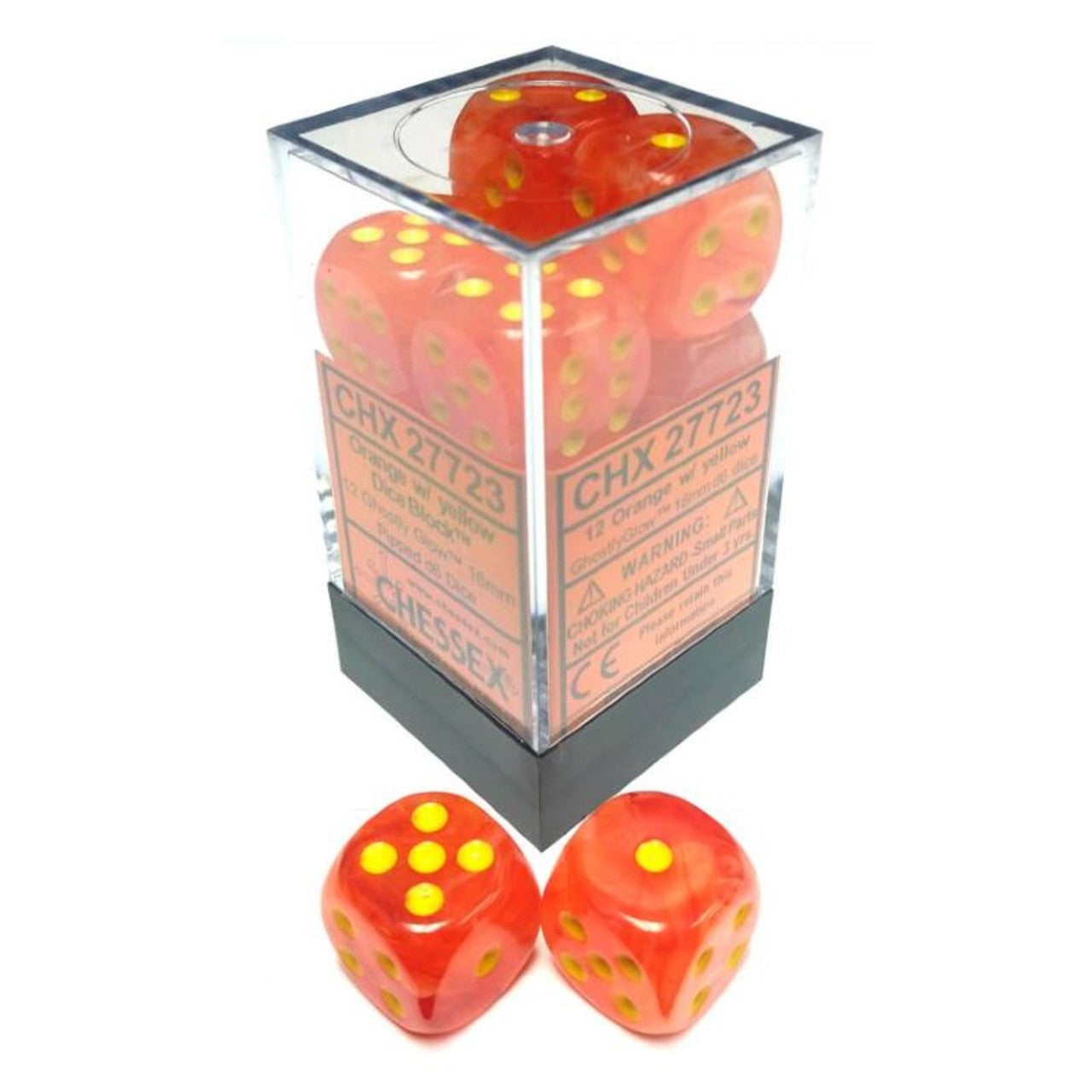 Ghostly Glow Orange/Yellow 16mm D6