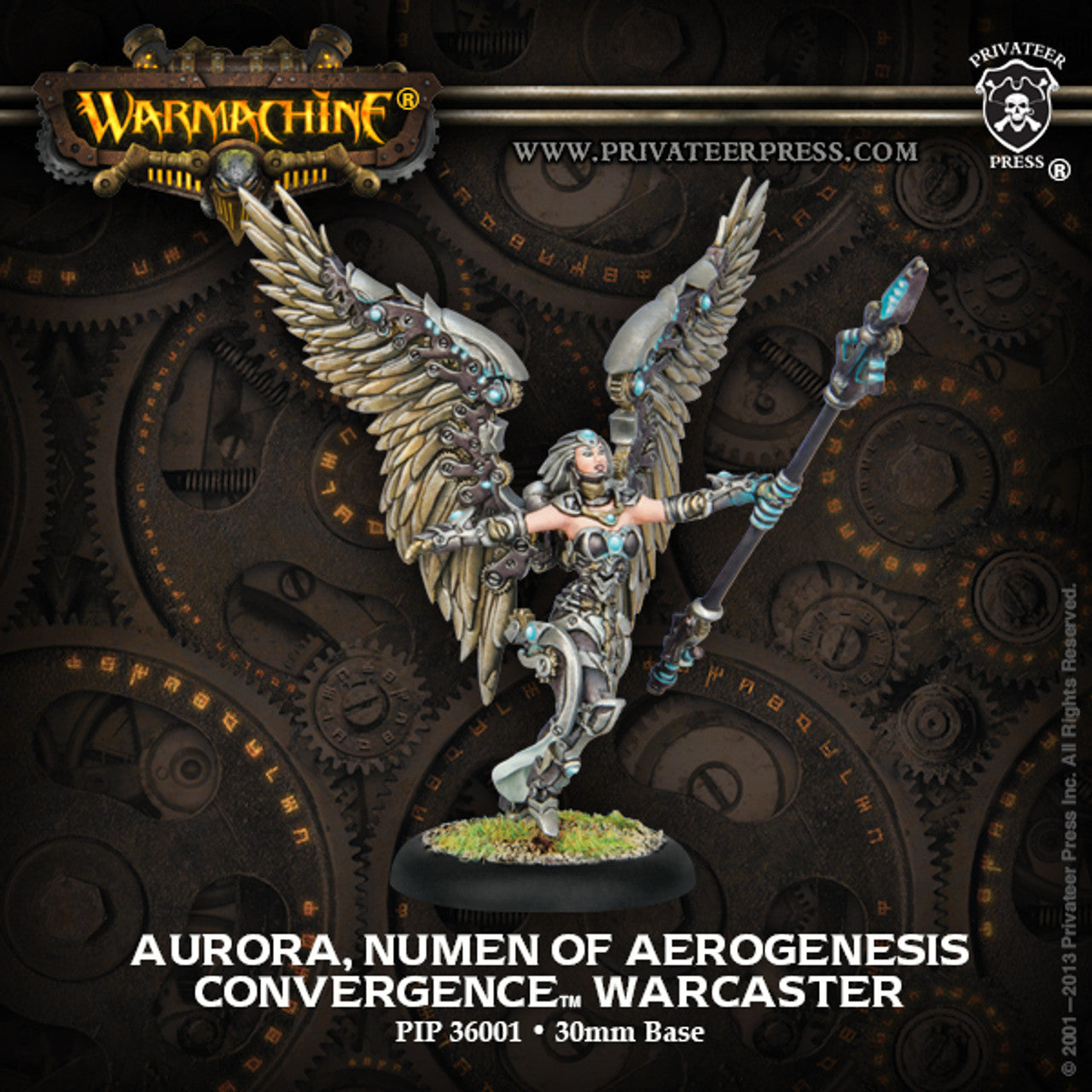Convergence of Cyriss: Aurora, Numen of Aerogenesis (Warcaster)