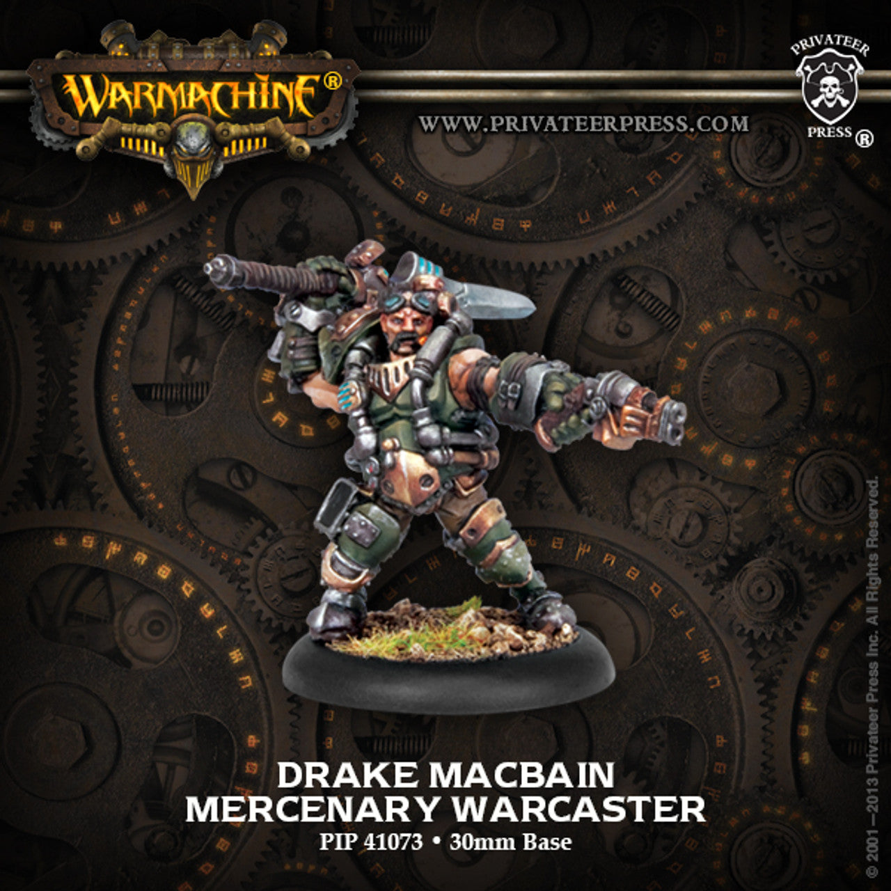 Mercenaries: Drake MacBain (Warcaster)