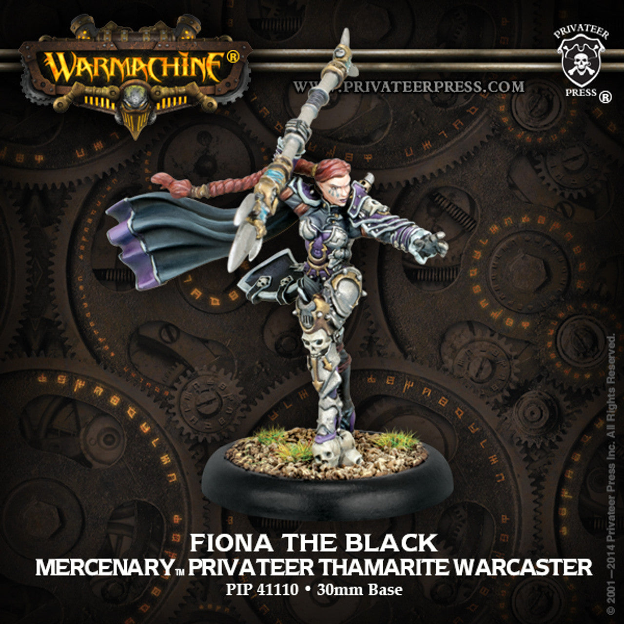 Mercenaries: Fiona the Black (Warcaster)