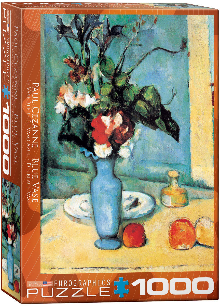Blue Vase by Paul Cezanne