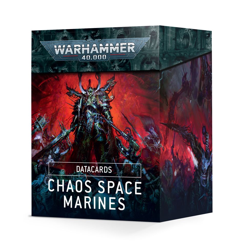 Chaos Space Marines Datacards