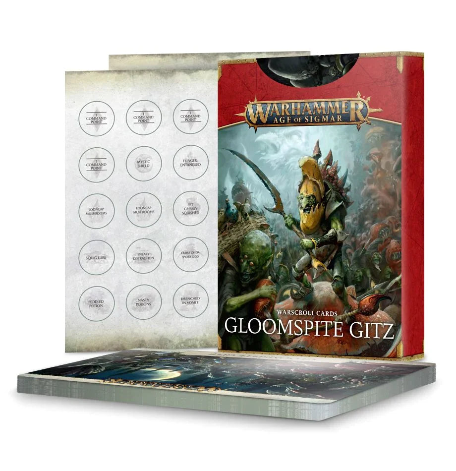 Gloomspite Gitz Warscroll Cards